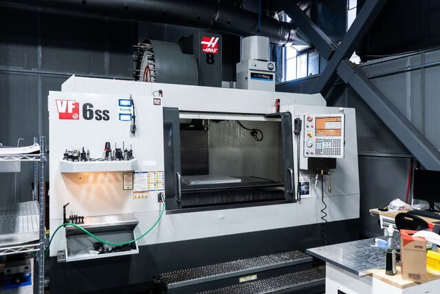 Haas #VF-6SS, 5-Axis CNC vertical machining center, 64" X, 32" Y, 30" Z, 64" x 28" table, 30 HP, 12,000 RPM