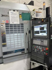 Okuma #M560-V, CNC vertical machining center, 41.3" X, 22" Y, 18.1" Z, 51.18" x 22.05" table, 30 HP, 15000