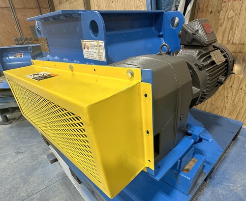 10" x 20" Allied Blower, Rotary Airlock Valve, rubber tip metal wheel, 3 HP Reliance 841 XL severe duty
