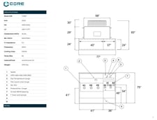 2500 KVA 4160 Delta Primary, 480Y/277 Secondary, PAD, Recon(shipment available in 10 days)