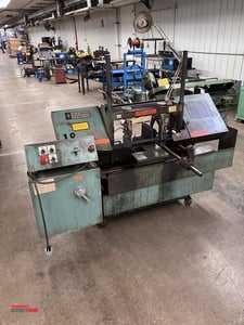 W.F. Wells #W-9, Horizontal Band Saw, 1" wide x .03" thick x 11'-7" long blade, 2 HP, 208/230/460/575 Volt