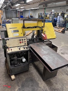 W.F. Wells, Semi-Automatic Horizontal Band Saw, 3 HP, 208-230/460 Volts, 3PH