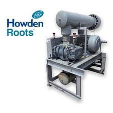Howden Roots #616-RAM-LB, rotary lobe pressure blower package, 100 HP, serial #1705B04140