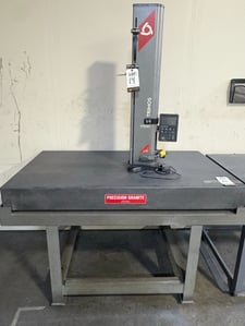 72" x 3 6" x 6" Granite Surface Combustion Plate, steel stand