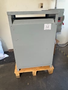75 KVA 480 Primary, 208/120 Secondary, Cutler-Hammer, Dry Type Transformer, 3PH