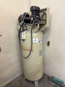 Ingersoll-Rand #SS3L3, Vertical Tank Mounted Reciprocating Air Compressor, 13/11.3/10.3 cfm, 60 gallon, 135