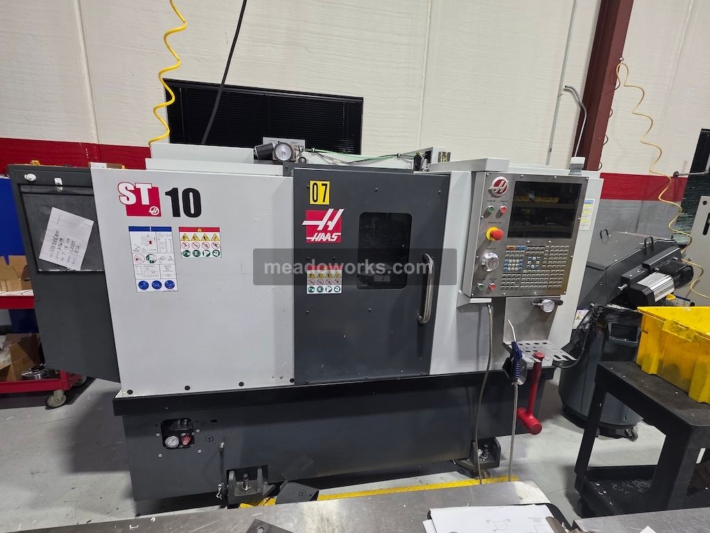 Haas #ST-10, CNC Lathe, 220 Volts, 3PH, 2017, (2 available)