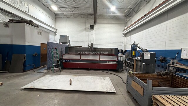 Waterjet Corporation #Suprema-DX.612, CNC Water Jet Cutting System, KMT Streamline SL-V 100 Plus pump, 2016