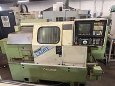 Okuma #Cadet-LNC-8, CNC Turning Center, 15.7" swing, 20" machining length, 8" chuck, 2" bar, 10 HP, 4200 RPM