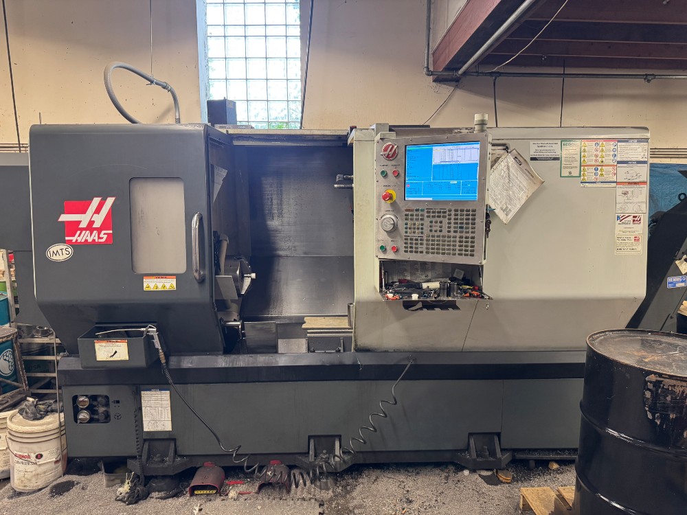 Haas #ST-30, CNC turning center, 21" swing, 15" turning diameter, 32.5" turning length, 10" chuck, 3" bar