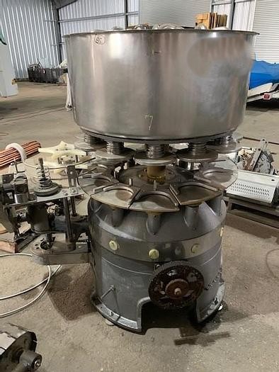 FMC, Rotary Can Filler, 12-valve, gravity, Stainless Steel
