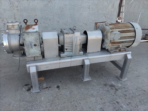 Fristam #FKL-600, Positive Displacement Pump, 125 HP, 6" in/out, flanged, 230/460 Volts