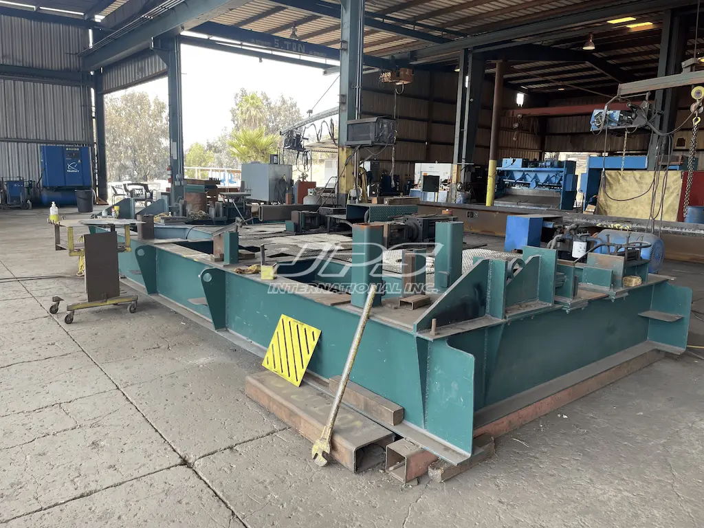 Hydraulic Beam Cambering Machine, heavy duty