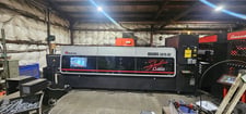 Amada #Regius-3015AJ, fiber laser, 12,000 watt, 5' x10' table, AMNC 3i Control, AMS3015CL single pallet