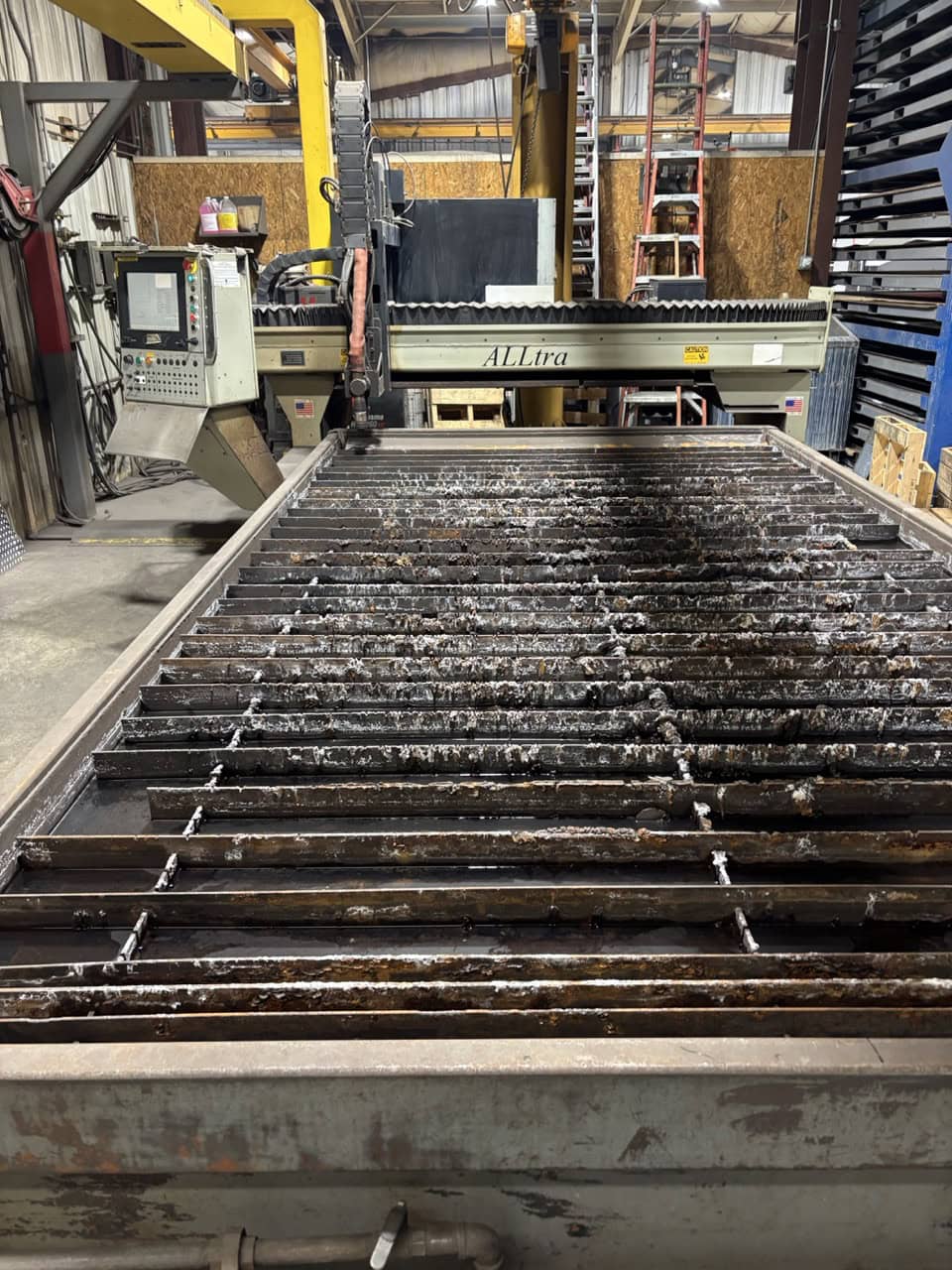 Alltra #PL, CNC plasma table, 6' x12' table, Hypertherm HPR260XD, Burny CNC Control, 2014