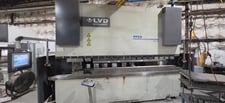 220 Ton, LVD #PPED-200/40, CNC press brake, 13' overall, 124" between housing, 7.8" stroke, 11.8" throat