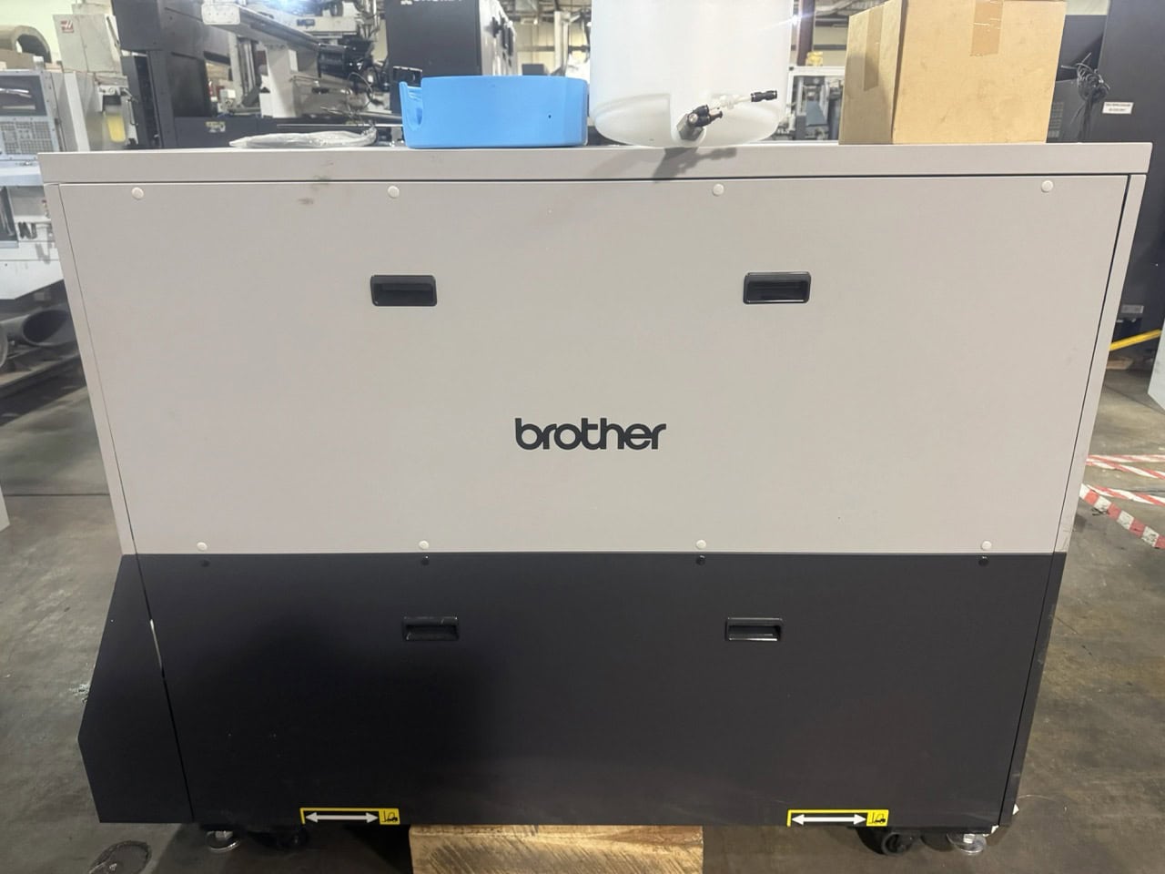 Brother #GTX600NB, direct-to-garment printer, 24" x24" max print area, 1200x1200 dpi, CMYKW bulk ink