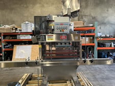 Kaps-All #C8, capper w/FSRF-36 rotary capacity feeder, up to 400 BPM, 8mm-70mm capacity size, UV disinfecting
