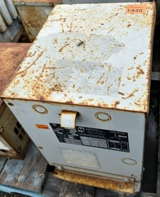 6 KVA 600 Primary, 380 Secondary, Hammond Mfg. Co., 3-Phase Autotransformer, Type K, CSA, 60 Hz