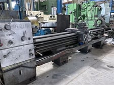 22" x 120" Toolmex, engine lathe, 3-jaw chuck, Steady Rest, chip pan