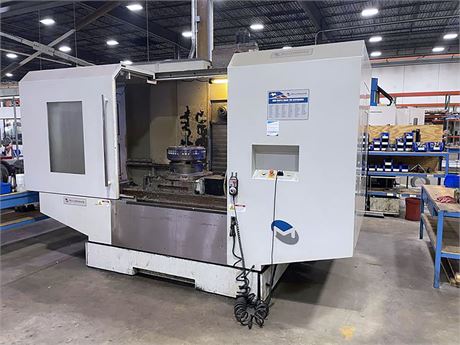 Milltronics #HM35, CNC horizontal machining center, 30 automatic tool changer, 51" X, 35" Y, 25" Z, 8000 RPM