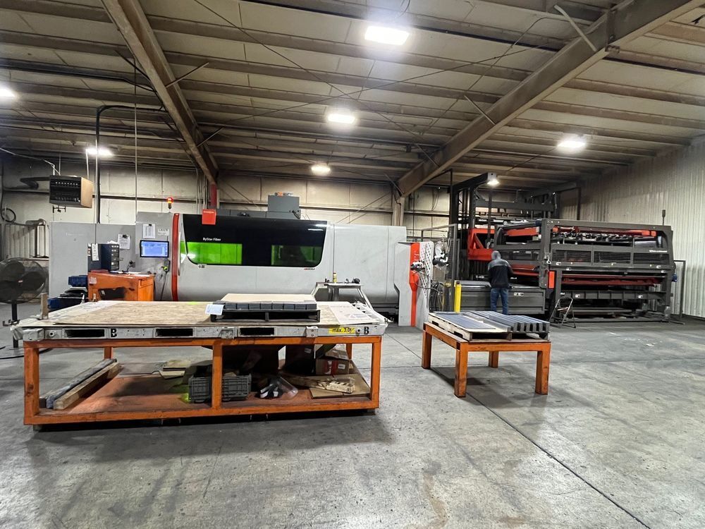 Bystronic #ByStar-Fiber-3015, CNC fiber laser, 10,000 watt, 5' x 10' table, 122" X, 62" Y, 3.93" Z, 2017