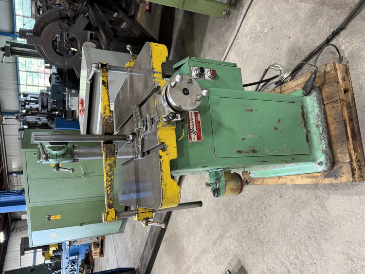 1/16" - 1.25" Morrison #K, keyseater, 9" stroke, 1.25" x 24" table, 2 HP, 1982