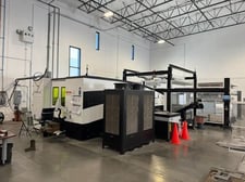 Eagle #iNspire-2040, fiber laser, 20,000 watt, 6.5' x 13' table, load/unload automation, dust collector