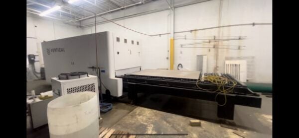 Bodor #C3, fiber laser, 6000 watt, 5' x 10' table, air compressor system, low hours, 2022