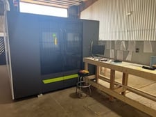 Bystronic #DNE-3015, fiber laser, 6000 watt, 5' x 10' table, Max Photonics source, dust collector, chiller