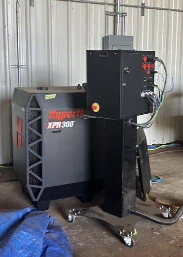 Advance Cutting Systems #SPXHD, 5' x 10' Hi-Def CNC plasma cutting table, Hypertherm XPR300, 300 amps, water