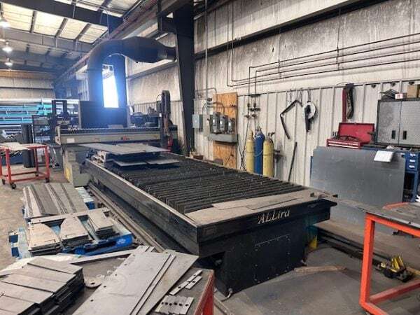 Alltra #PG-14, 6' x 14' CNC plasma cutting table, Hypertherm HPR260XD, 2017