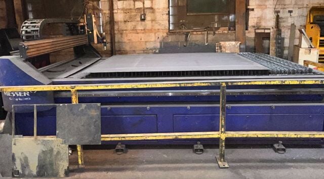 Messer #MetalMaster-2.0, 5' x 10' CNC plasma cutting table, Hypertherm HPR260XD, Donaldson Torit dust