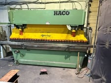 135 Ton, Haco #PPH-30135, hydraulic press brake, 10' overall, 102" between housing, 4.7" stroke, 9.8" throat