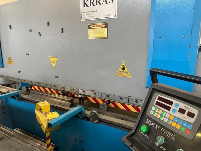 Krras #APB-80-3100, CNC press brake, 2010