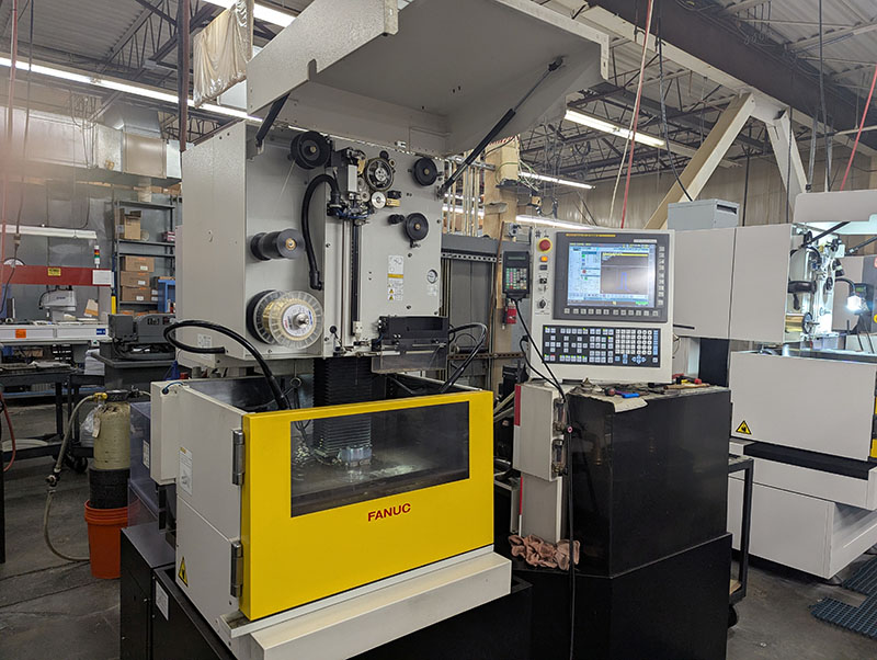 Fanuc #Robocut-Alpha-C400iA, CNC wire Electrical Discharge Machine, 14.6" X, 10.6" Y, 10.2" Z, 17,569 cutting
