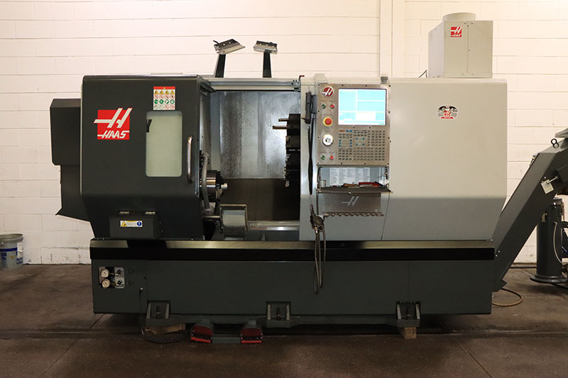 Haas #DS-30Y, CNC lathe, 10" chuck, 18" turn diameter, 23" turn length, A2-6, 4500 RPM, 12 turret, live