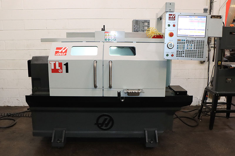 Haas #TL-1, CNC lathe, 16" swing, 11.5" swing over cross slide, 2.3" bore, A2-5, 0-1800 RPM, 10 HP, NextGen