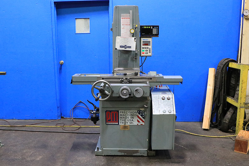 6" x 18" Parker -Majestic #2Z, hand feed surface grinder, power elevation, Sony 1-Axis digital read out