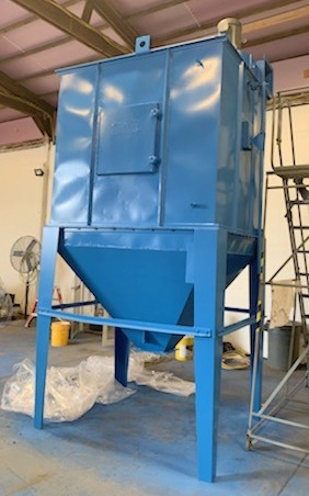 3,900 cfm Murphy Rodgers #MRM-12-4D, Dust Collector, (48) filter bags, 352 sq.ft. filter area, 12" diameter