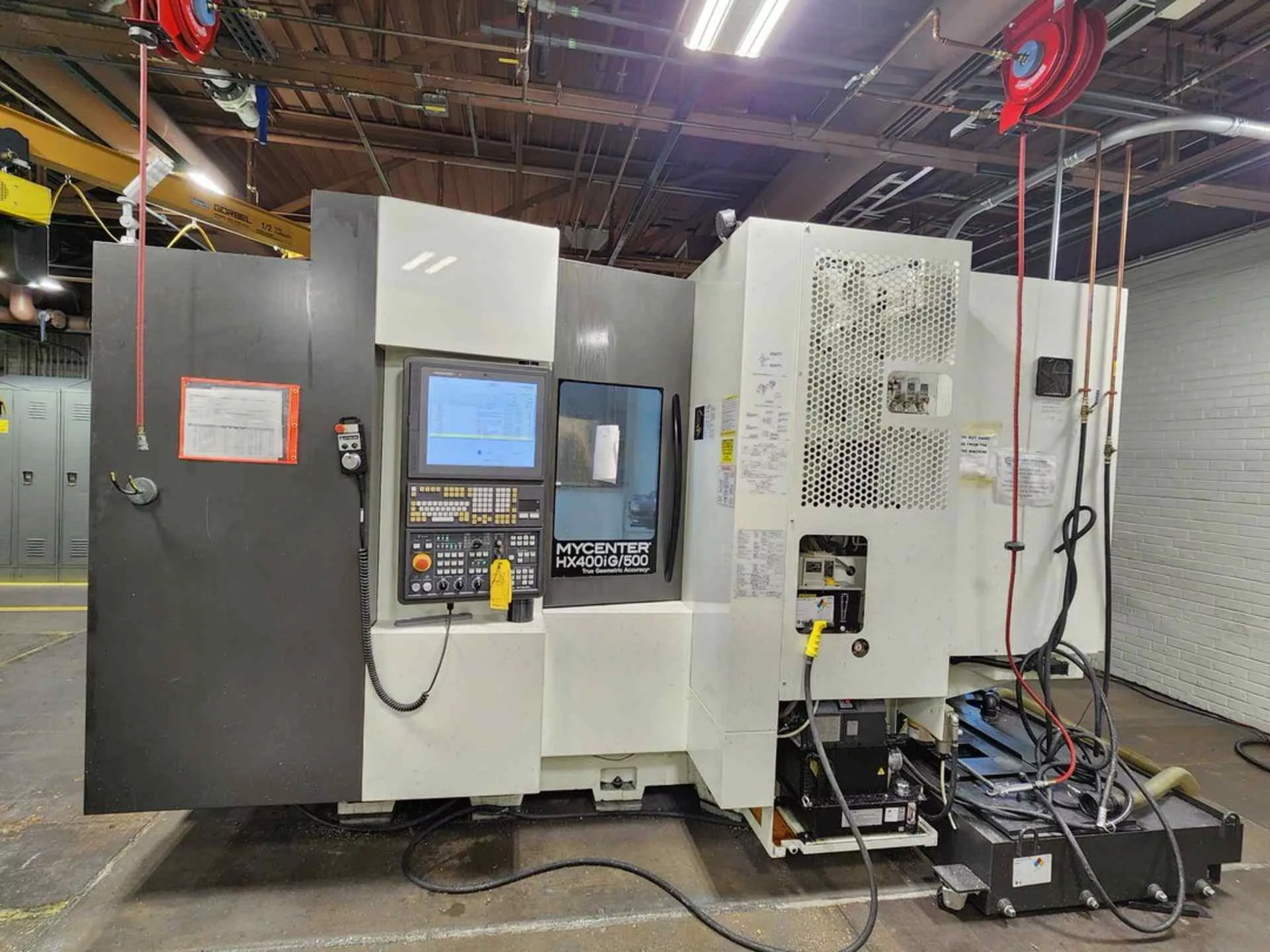 Kitamura #HX400iG/500, CNC Horizontal Machining Center, 24" X/Y/Z, 15.75" x 15.75" pallet, 15,000 RPM, CAT