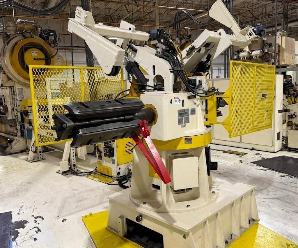 10000 lb. Minster #MR10-20D/MS20-20-7/MEF4-20, Coil Feed Line, 20" coil width, 0.110" coil thickness, 1996