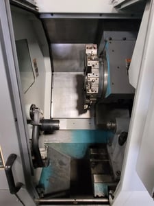 Hyundai Kia #SKT100, CNC Turning Center, 12-Position Turret, 6000 RPM, 21.7" Swing, 2008