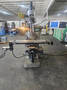 Bridgeport #EZ-TRAK-DX, CNC Vertical Mill, 9" x 48" Table, 2 HP, 60-4200 RPM, R8 Taper