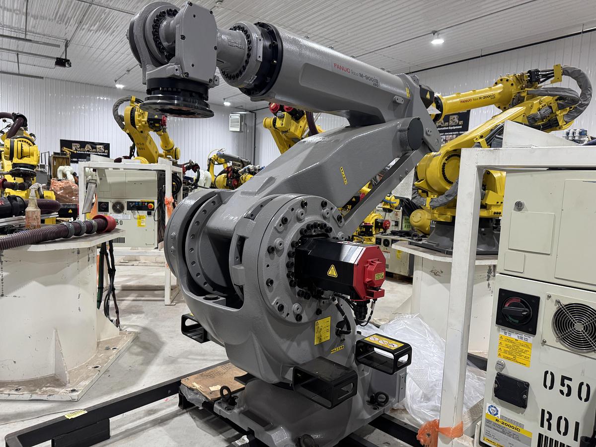 Fanuc M-900iB/280, 6-Axis Industrial Robot, R-30iB Controller, 280 Kg Payload, 2655mm Reach, 2016