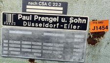 Paul Prengel U Sohn Paul Prengel u. Sohn (PREDU), Germany, Continuous-Duty, Dual-Cycle, Specialty Industrial