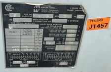 5 KVA 480 Primary, 120/240 Secondary, Hammond Manufacturing Mfg. Single-Phase Isolation Transformer