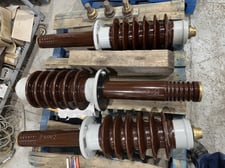 15 KV, Canadian Ohio Brass Co. Ltd., Condenser Bushing, HV, 1200 Amp, Class 15, GK 10