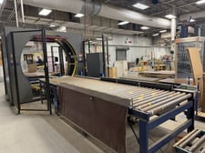 Lantech #200-90, Lan-Ringer Automatic Orbital Ring Stretch Wrapper