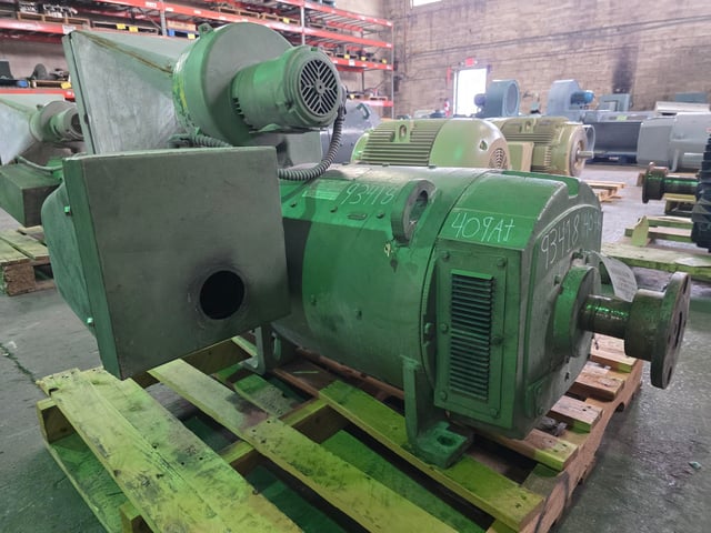 200 HP 1800 RPM General Electric, Frame 409AT, DPFVBB, 500 VA, 300/150 VF